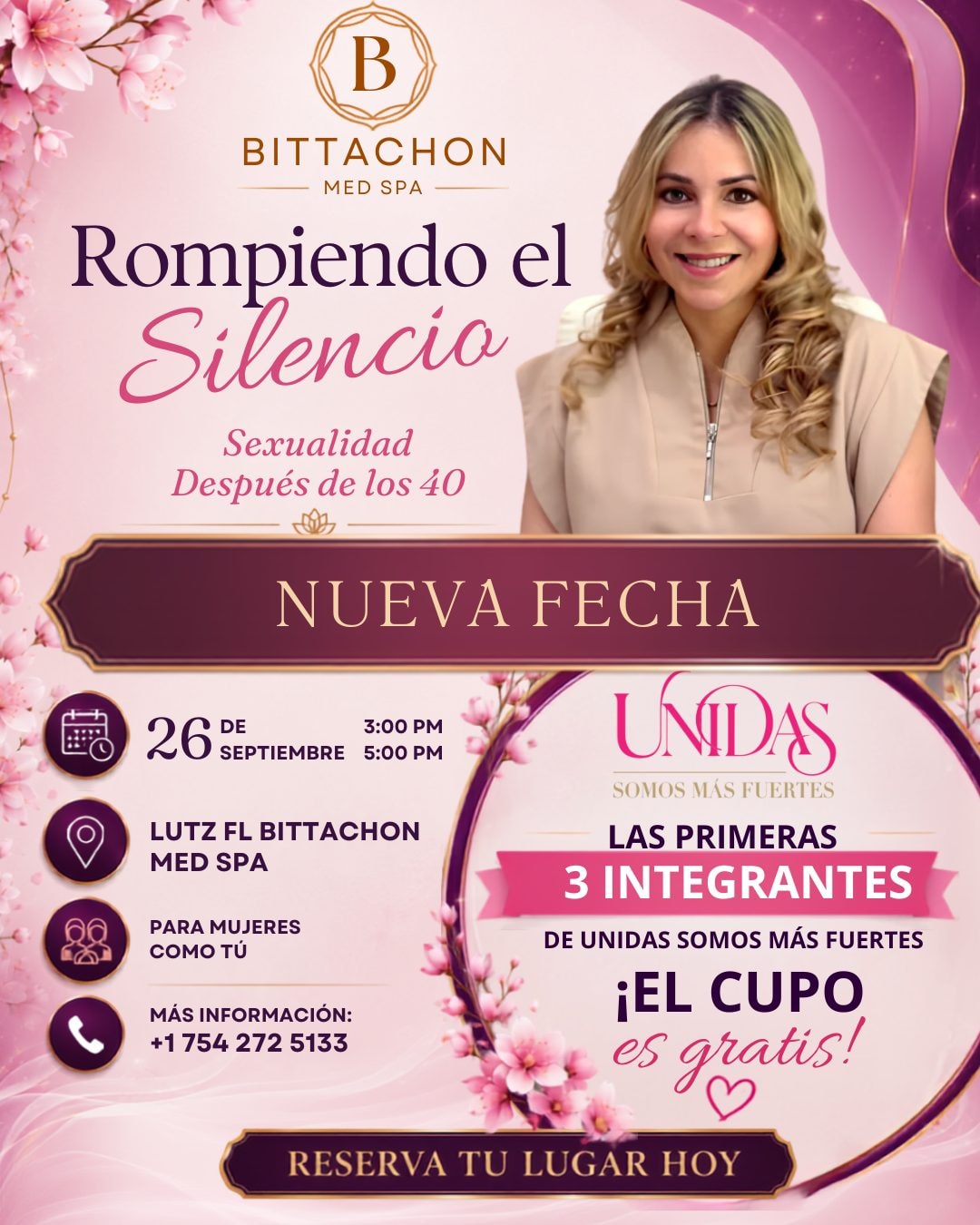 Volante del taller Rompiendo el Silencio